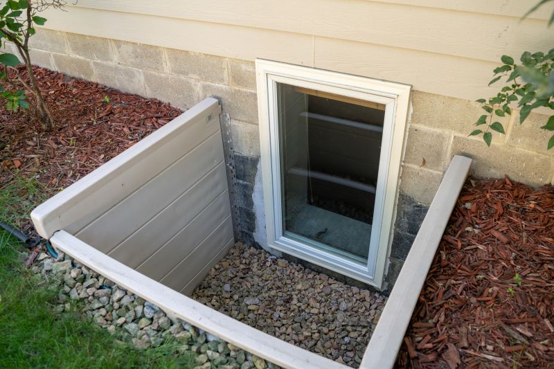 Basement Window Well Drainage Service