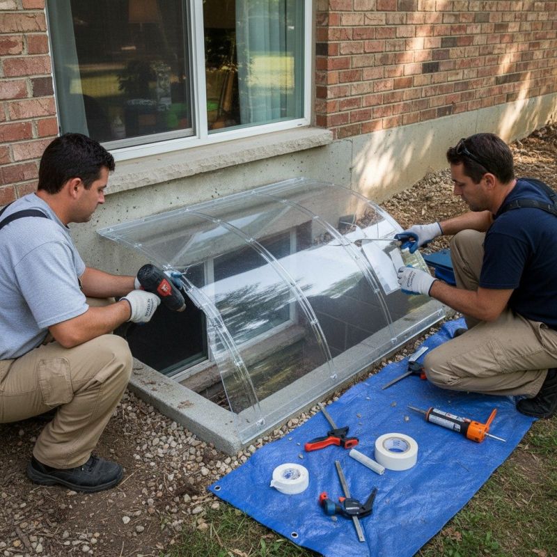 Window Well Cover Installation in Denver County, CO