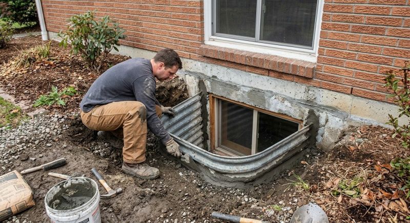 Window Wells Repair in Overland Park, KS